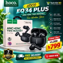 HOCO EQ34 Plus True Wireless Earbuds - View 3