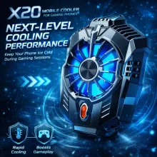 X-20 Portable Radiator Smartphone Cooler  - View 2